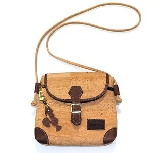 *NEW* Real Cork Crossbody Bag / Purse Made in Portugal 🇵🇹 Casa das Peles